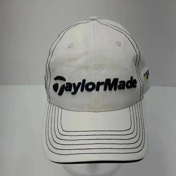 TaylorMade RBZ Embroidered White and Black Adjustable Hat - Picture 1 of 7